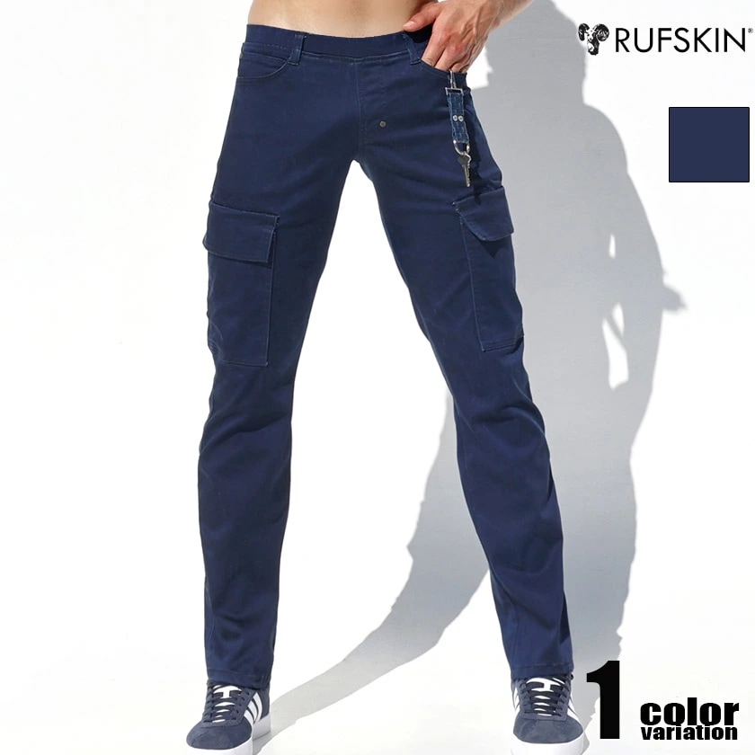 RufSkin/ラフスキン DENVER ストレッチジーンズ カーゴパンツ ジーンズパンツ　ジーパン　ジーンズ メンズ ボトムス ロングパンツ