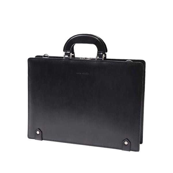 【mila schon】299552 ミラショーン ニュートレノ ビジネスA42WAYバッグ 手提げ 斜め掛け 通勤 営業 日本製 レザー 牛革 メンズ プレゼント ギフト ブラック 55,000円