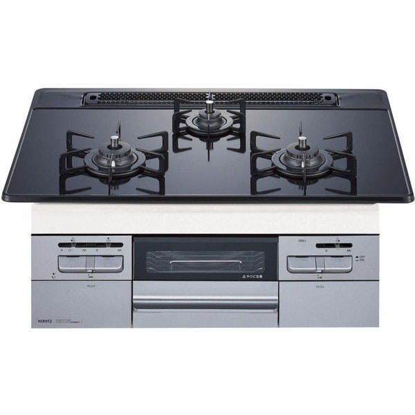 N3WT7RWAP1SIC-LP Fami (ファミ) オートタイプ [ビルトインガスコンロ(プロパンガス用3口両側強火タイプ幅75cm)]