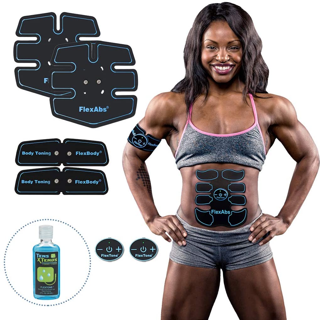 [アメリカ直送] [信頼できる本物] フレクストン腹筋刺激装置 - FDA 510Kクリア - 男性