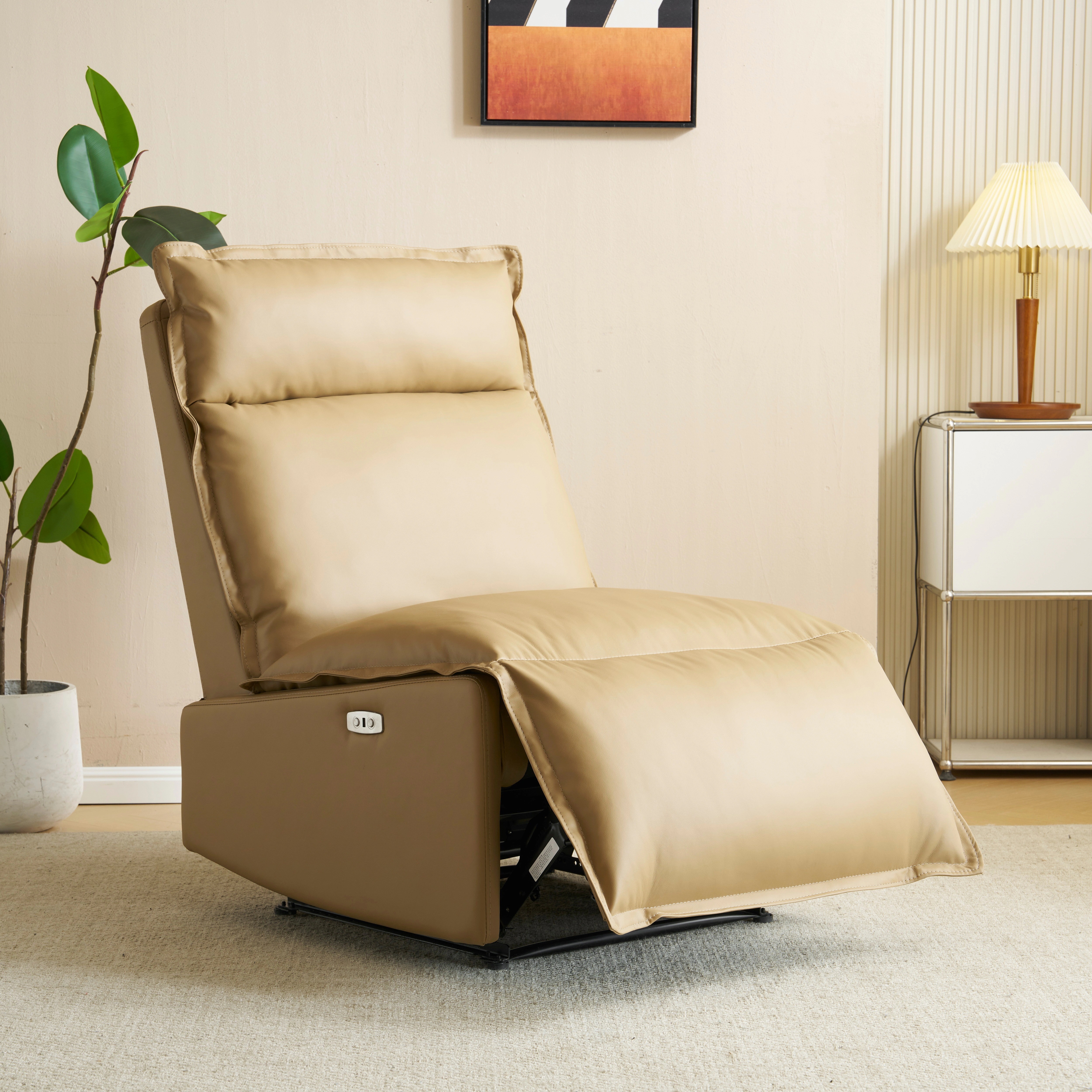 【国内発送&送·料·無·料】リクライニングソファー モーションソファー 電動リクライニングソファ 1人掛け オットマン一体型 USBポート付き 電動ソファー 電動ソファ 耐圧分散 スマホ充電可