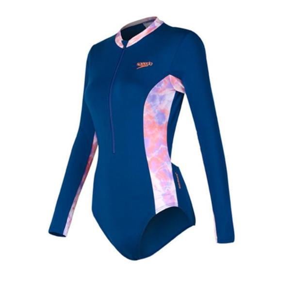 2025 女性 長袖 ワンピース水着 U113549 半袖水着