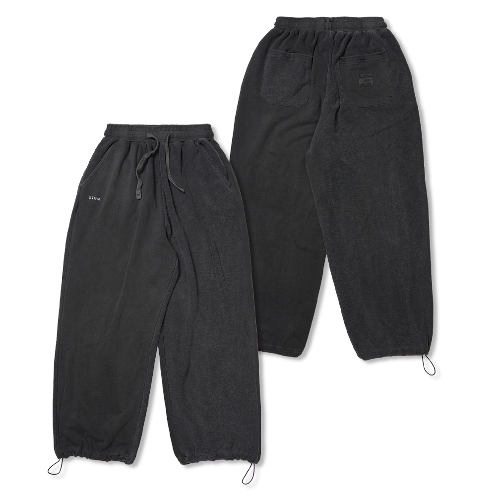 Docking Insideout Pigment Super Wide Jogger Pants Charcoal