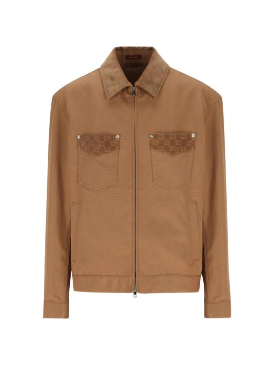 GUCCI Men Jacket 854304 ZAUJI2630 Beige