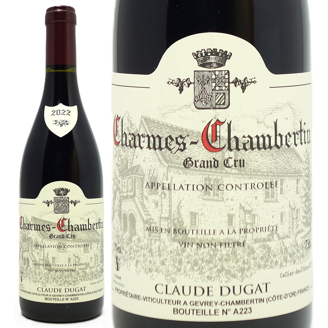 2022 シャルム シャンベルタン グラン クリュ 750ml クロード デュガ ブルゴーニュ フランス 赤ワイン コク辛口 ワイン ^B0CDCC22^