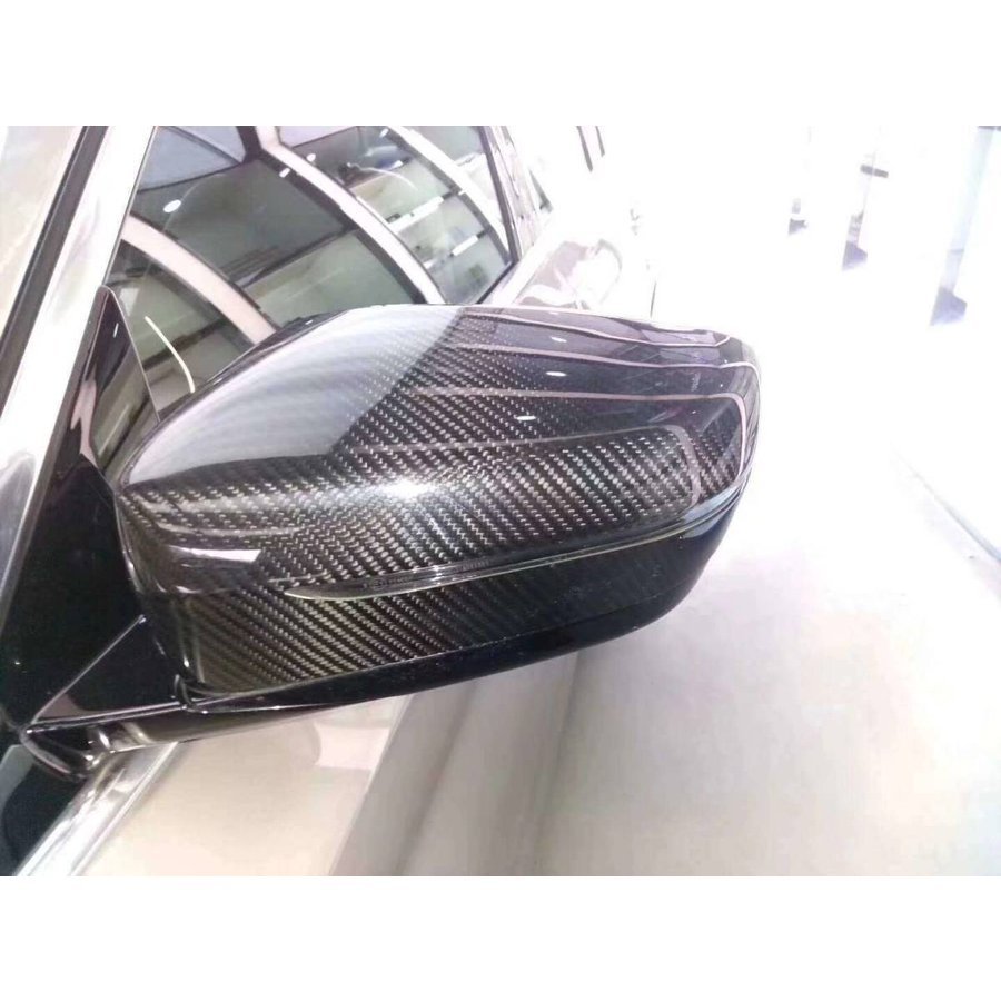 BMW5シリーズG30G382017-2020カーボンファイバー交換バックミラーシェルカバー純正タイプ左右セット