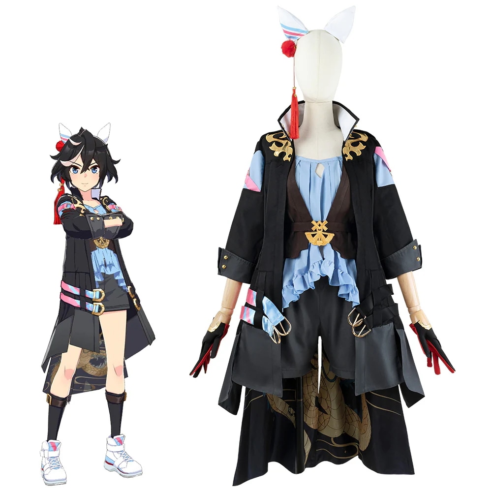 ウマ娘プリティーダービー 　カツラギエース　コスプレ衣装