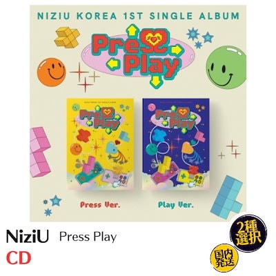 NiziU - Press Play 韓国盤 CD 公式 アルバム 韓国チャート...のサムネイル