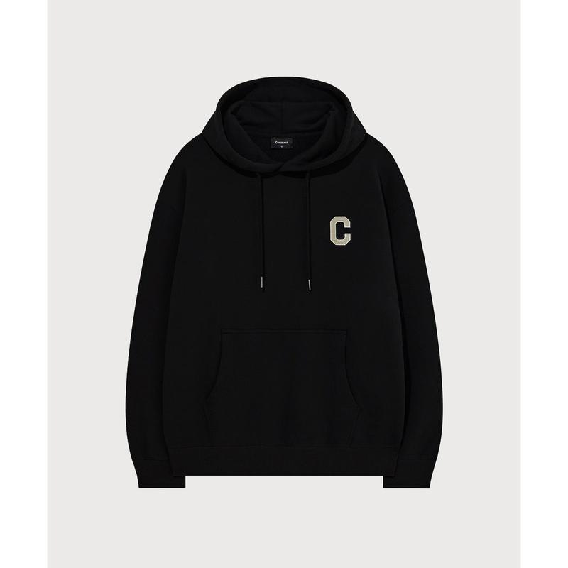 Cロゴパーカー ブラック CO2601HD01 BK