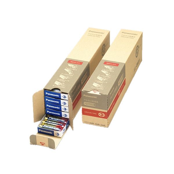 （まとめ）アルカリ乾電池 単3形 業務用パック LR6XJN/100S 1箱（100本）[x3]