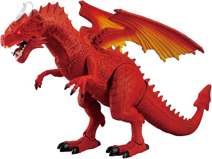 最強王メカニカルシリーズ 炎ブレスドラゴン　光るおもちゃ　ドラゴン　アクションフィギュア　最強王図鑑　動く　男の子　女の子　電動　プレゼント　誕生日　クリスマス　お祝い　記念日 5,005円