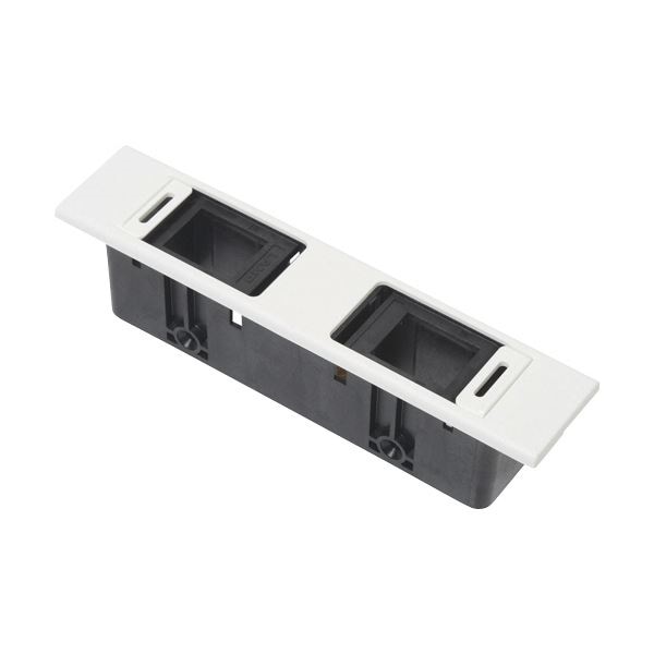 （まとめ） スガツネ工業デスクトップマルチタップDML型（210-020-490） DML-BB-WT 1個 5セット