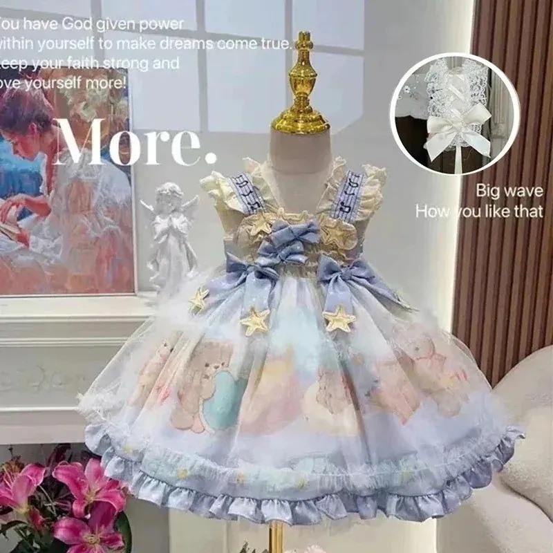 3日出荷 繁星 ロリータ ガール夏の 子供用 キャミソール ワンピース ハロウィン 仮装 春服 レディース