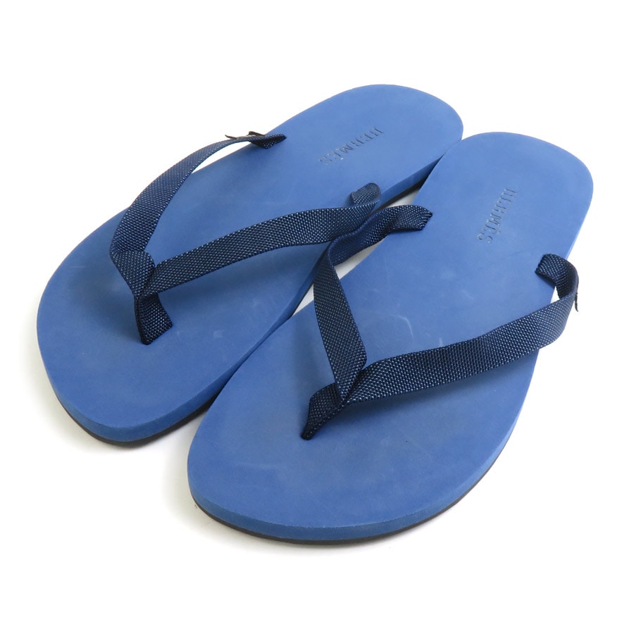 エルメス HERMES ビーチサンダル ラバー/ポリエチレン ネイビーブルー メンズ e60698i