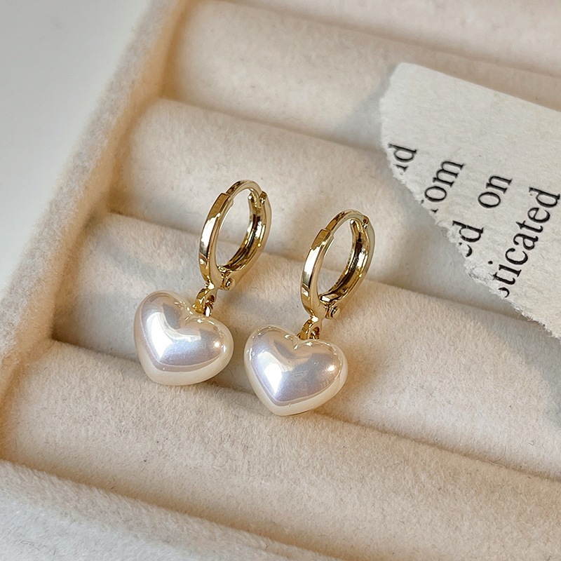 【1点ご購入 で10点プレゼントいたします】ハートパールの耳掛けシンプルな耳輪高級感のあるピアス気質百合ピアス女 253,146円