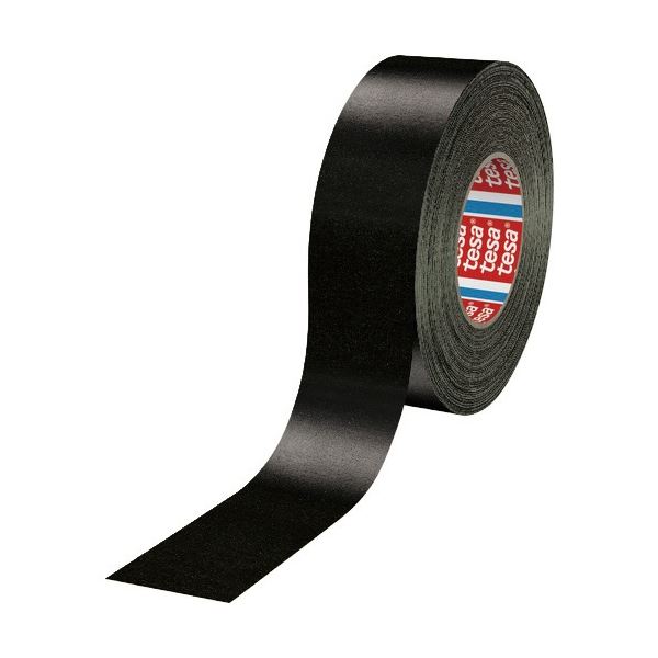 テサテープ 補修用布テープ 黒 50mmx25m 4651-50-25-B 1巻