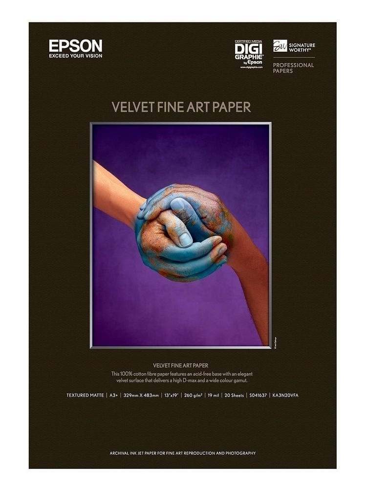 （まとめ買い）Velvet Fine Art Pape A3ノビ 20枚 KA3N20VFA [x3]