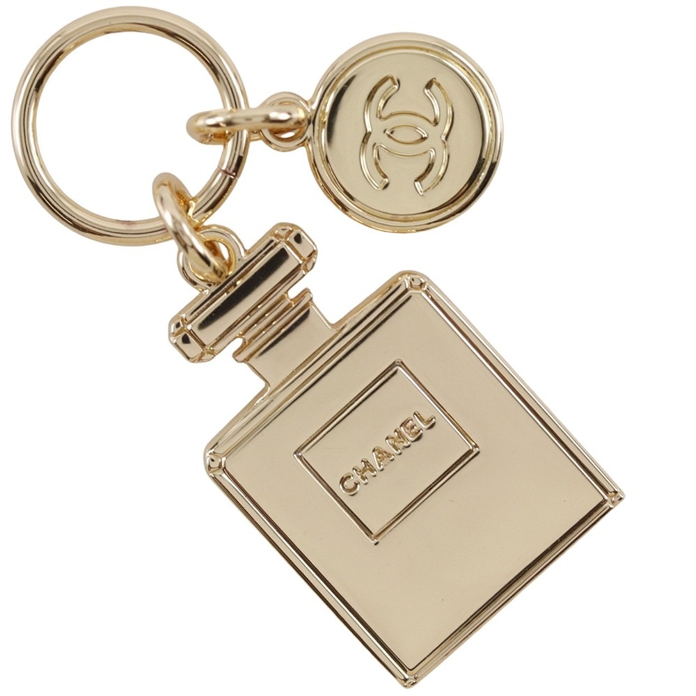 パフュームボトルモチーフ 2022年ホリデー限定チャーム ノベルティ チャーム 金メッキ レディース 中古品 A-ランク