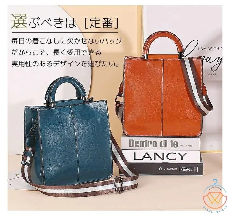 在庫限りショルダーバッグ レディースはハンドバッグ本革 レザー 本牛革 2way 長財布収納可能 レザーポシェット