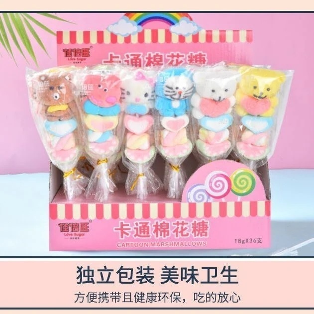 綿棒付きロリポップキャンディひょうたん子供用串刺し漫画ソフトキャンディバルクボックスグラム お菓子 大人 子供 誕生日プレゼント