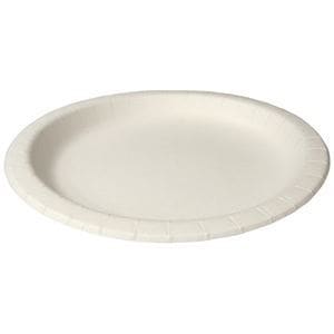 （まとめ） ペーパーウエア ナチュラルパルププレート 22cm NP-22 1パック（100枚） 3セット