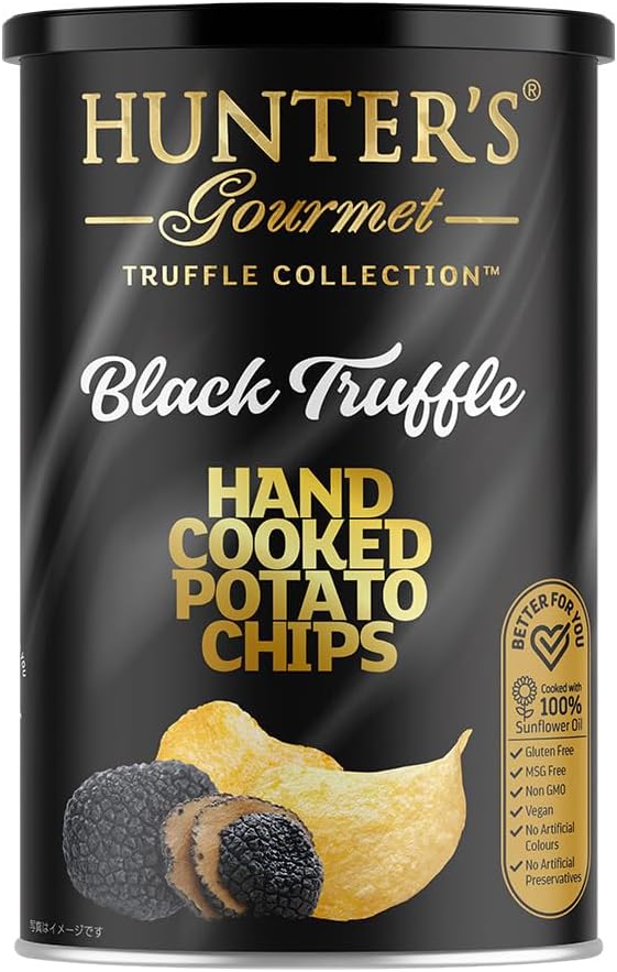 【送料無料】HUNTER S ハンターズ ポテトチップス 黒トリュフ風味 150g12缶