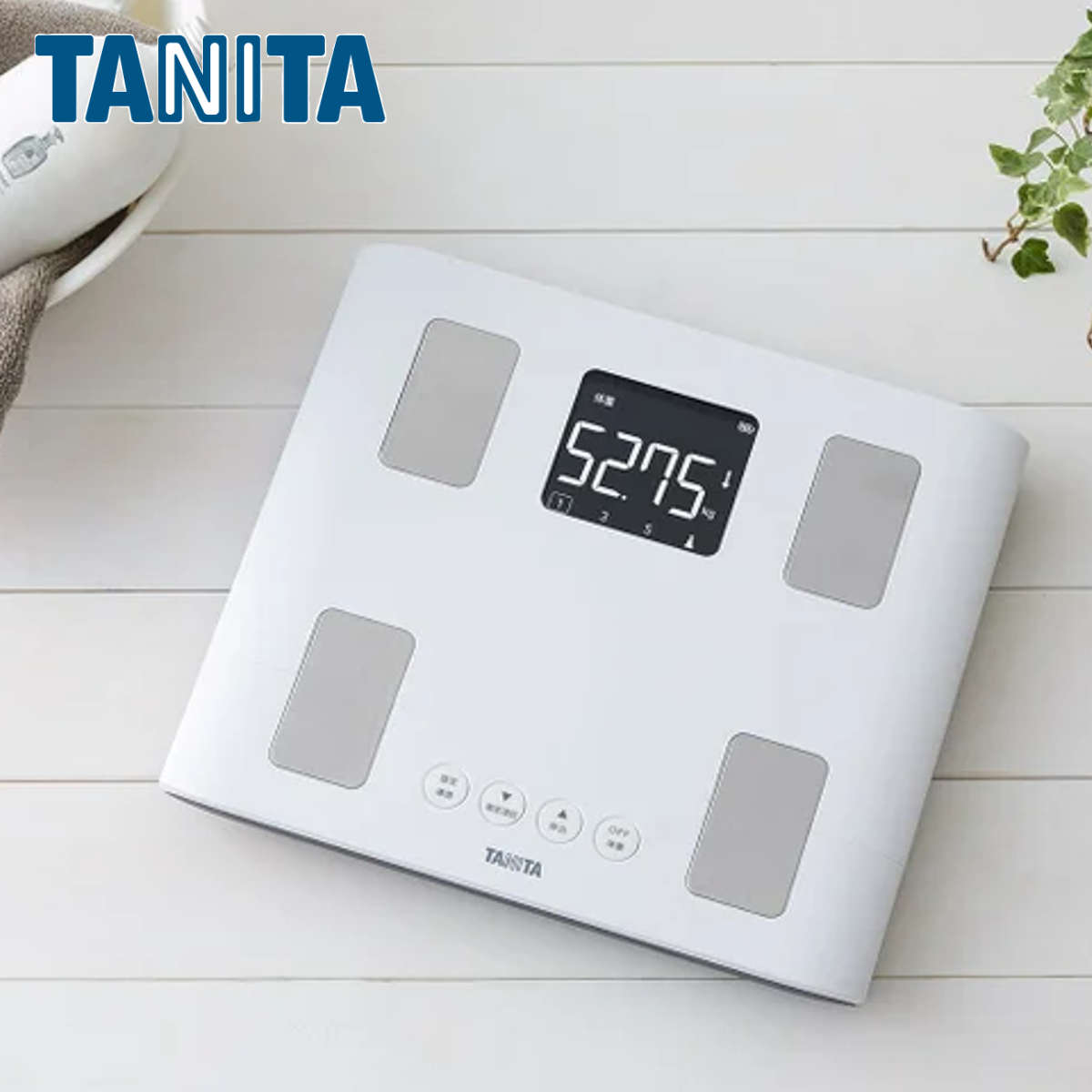 タニタ 体組成計 アプリ対応 おさぼり番号表示 体重計 ヘルスメーター デジタル体重計 体脂肪計 薄型 体脂肪率 内臓脂肪レベル BMI 筋肉量 推定骨量 体内年齢 基礎代謝量 デジタル