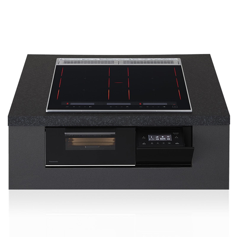 パナソニック Panasonic IHクッキングヒーター ビルトインタイプ Sシリーズ ブラック KZ-S1F6K 幅60cm