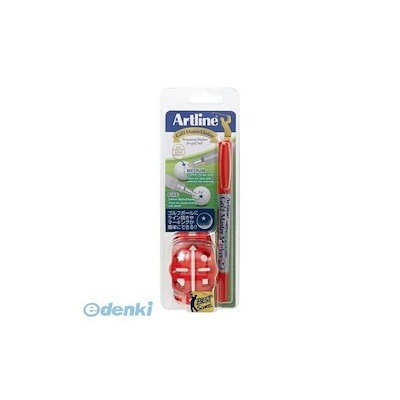 他サイト： シヤチハタ Artline ゴルフマスター マーカー 赤 K-841TG/H-Rの商品画像