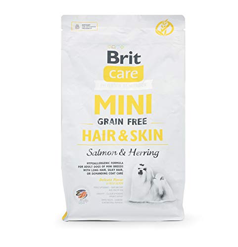 即日発送！ ブリットケア ミニ Brit Caer MINI ドッグフード グレインフリー サーモン＆ニシン 2kg