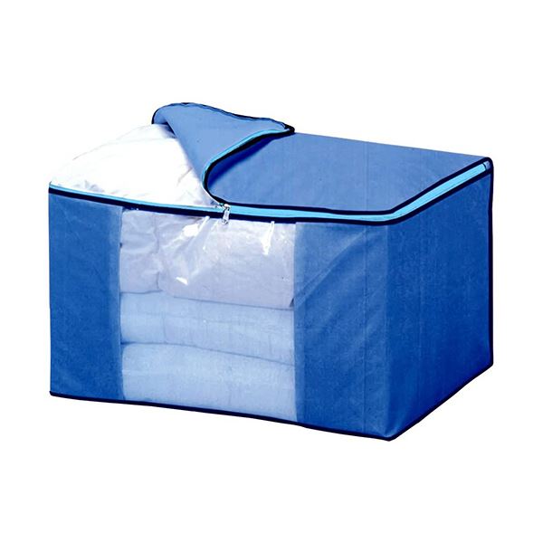 （まとめ） さらっとガード 羽毛フトン収納袋1個 3セット