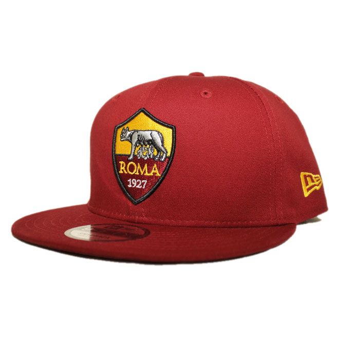 スナップバックキャップ 帽子 9fifty メンズ レディース セリエA ASローマ S/M M/L