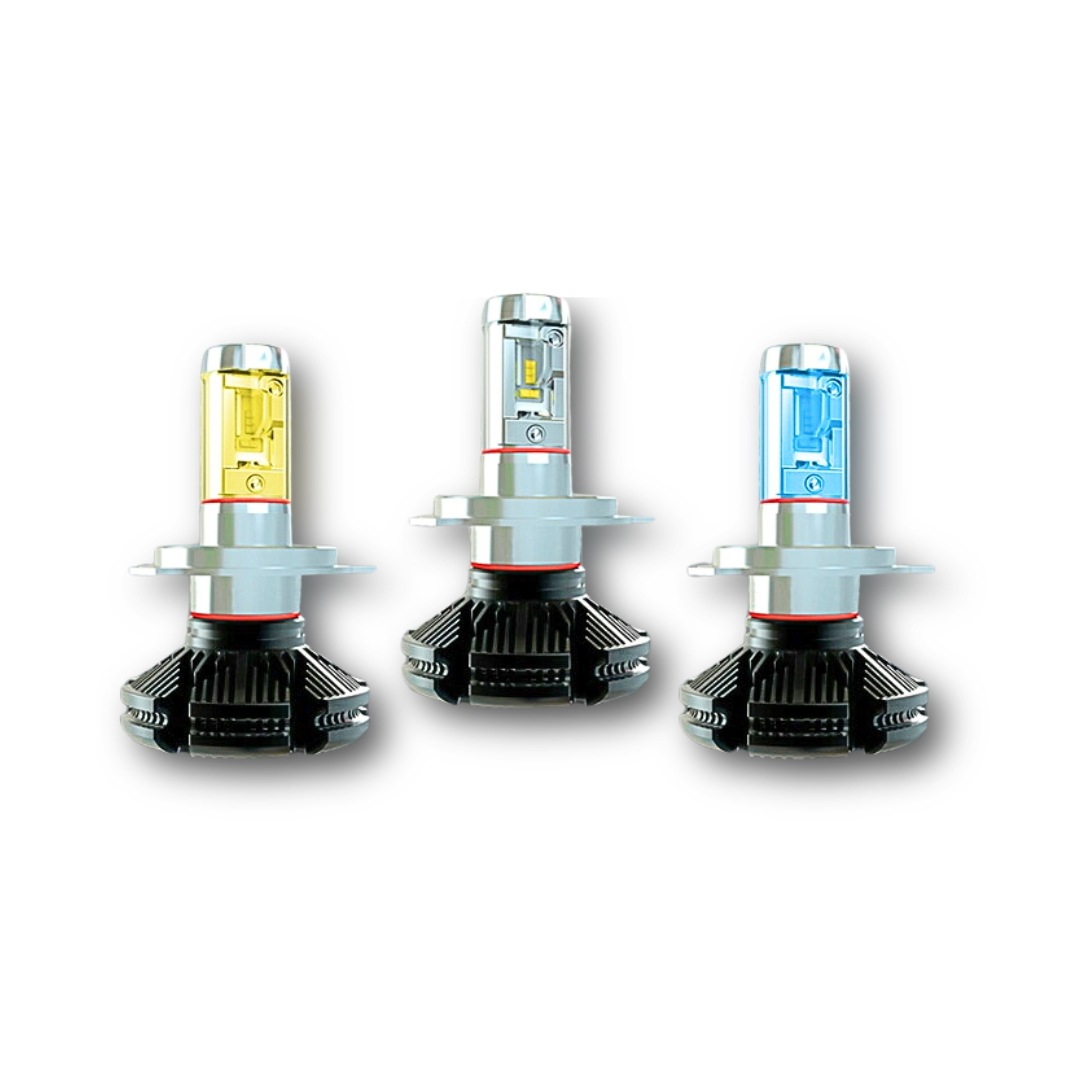 LEDヘッドライト ブルー クラス最強12000LM イエロー Hi/Lo切替 H1/H3/H8/H11/H16/HB3/HB4/PSX26から選択可能 新基準車検OK6500K 8000LM超え 5