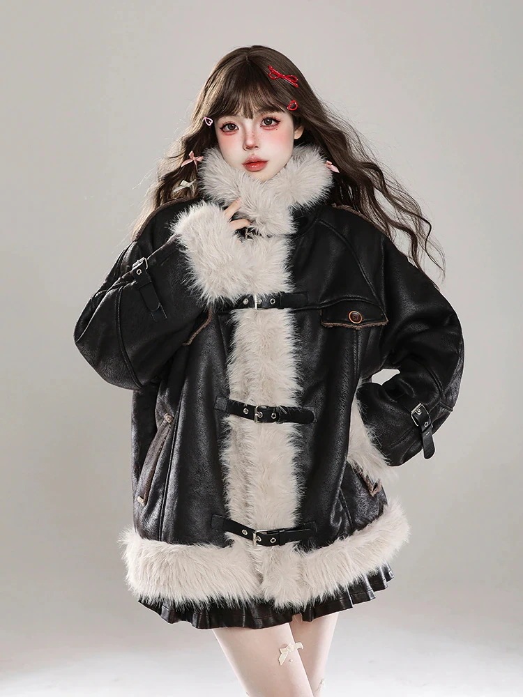 最安値!2026 秋冬ふっくら中綿 ボアジャケット ファー厚手 防寒 あったか アウター暖かい羽織るかわいいジップアップ フェイクファー 長袖トレンド レトロサイズ シルエット韓国ファッション レディ 5,874円