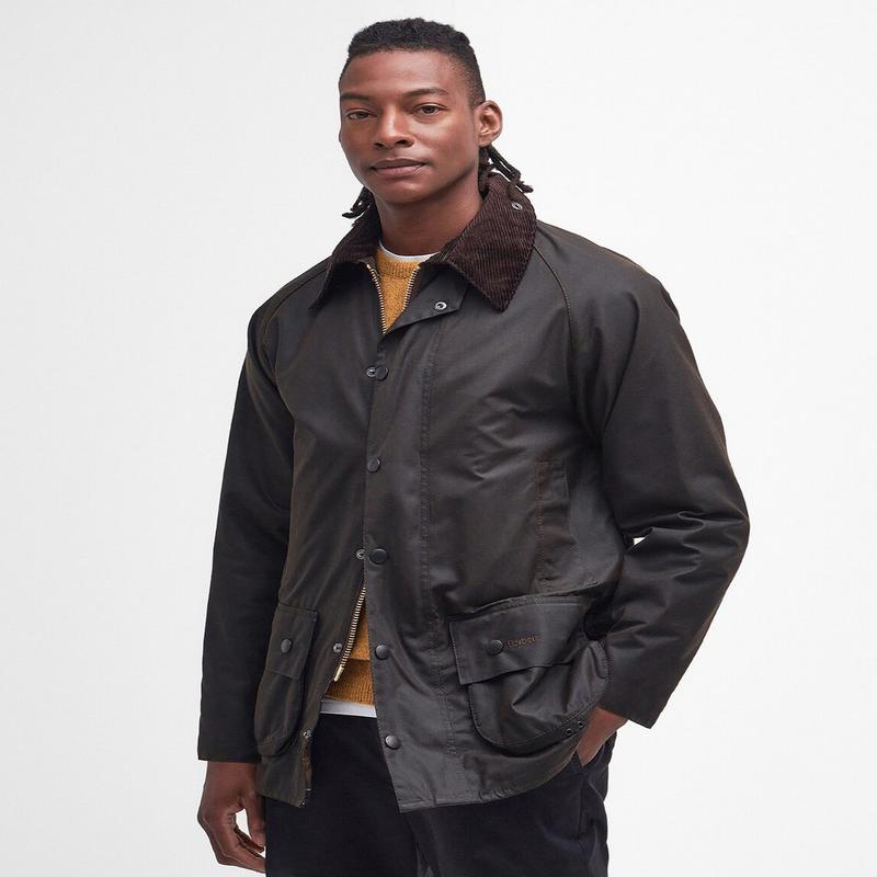[24FW] 男性オリーブクラシック Beaufort ビューフォート ワックス ジャケット (URJA4F014L3)