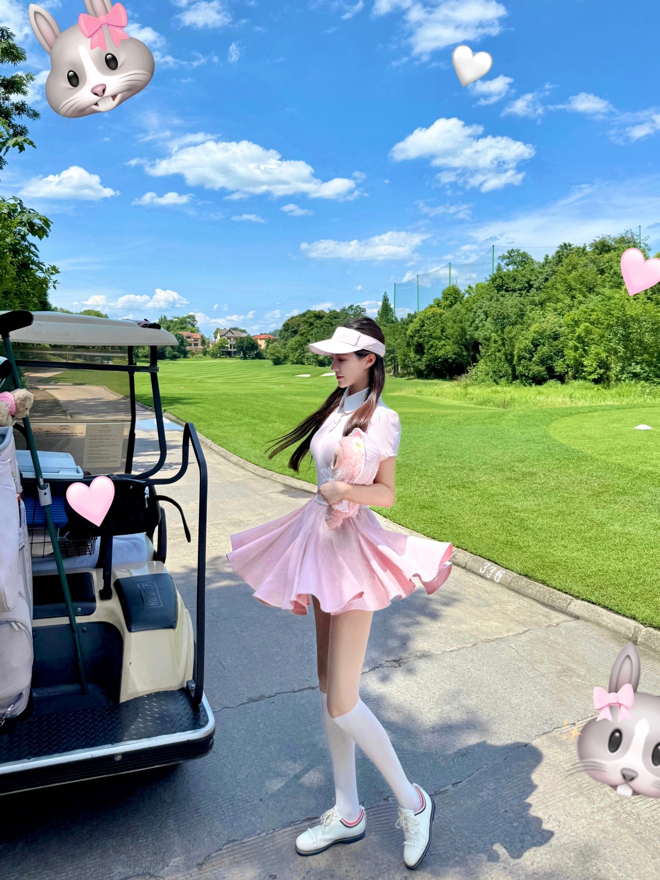 ゴルフウェア 春夏秋 上下セット レディース 白ピンク青黄色 ゴルフスカート poloシャツ 半袖 パンツ リボン カジュアル 痩せる 韓国風 スポーツウェア テニスウェア 速乾 かわいい おしゃれ