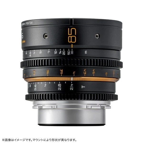 毒鏡 DL-MP85-PL-B ブラック DULENS APO MiniPrime 85mm T2.4 単焦点シネマレンズ PLマウント