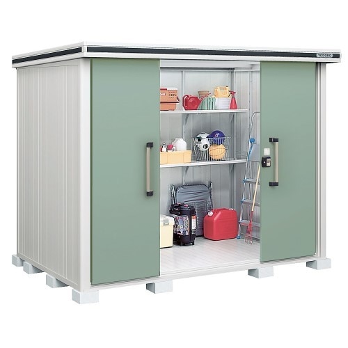 ヨドコウ LMD-2918HSM スミ エルモ 中・大型物置 (センター引き分け戸 2914×1863×2359 一般型) 法人向け・配送のみ販売 メーカー直送 155,374円