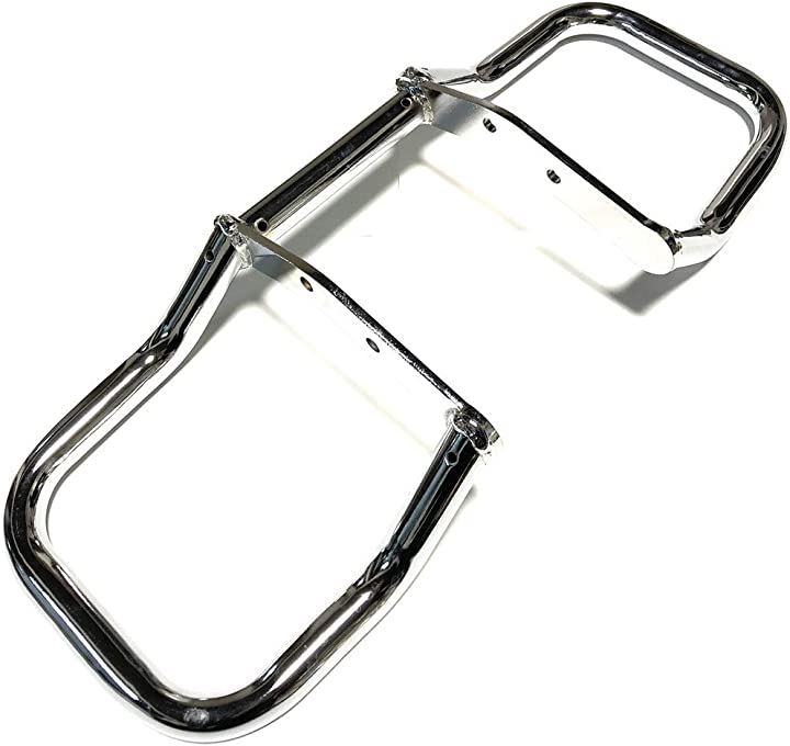 カワサキ 用 エンジン ガード ハンガー W800 W650 W400 等 社外品(シルバーメッキ)