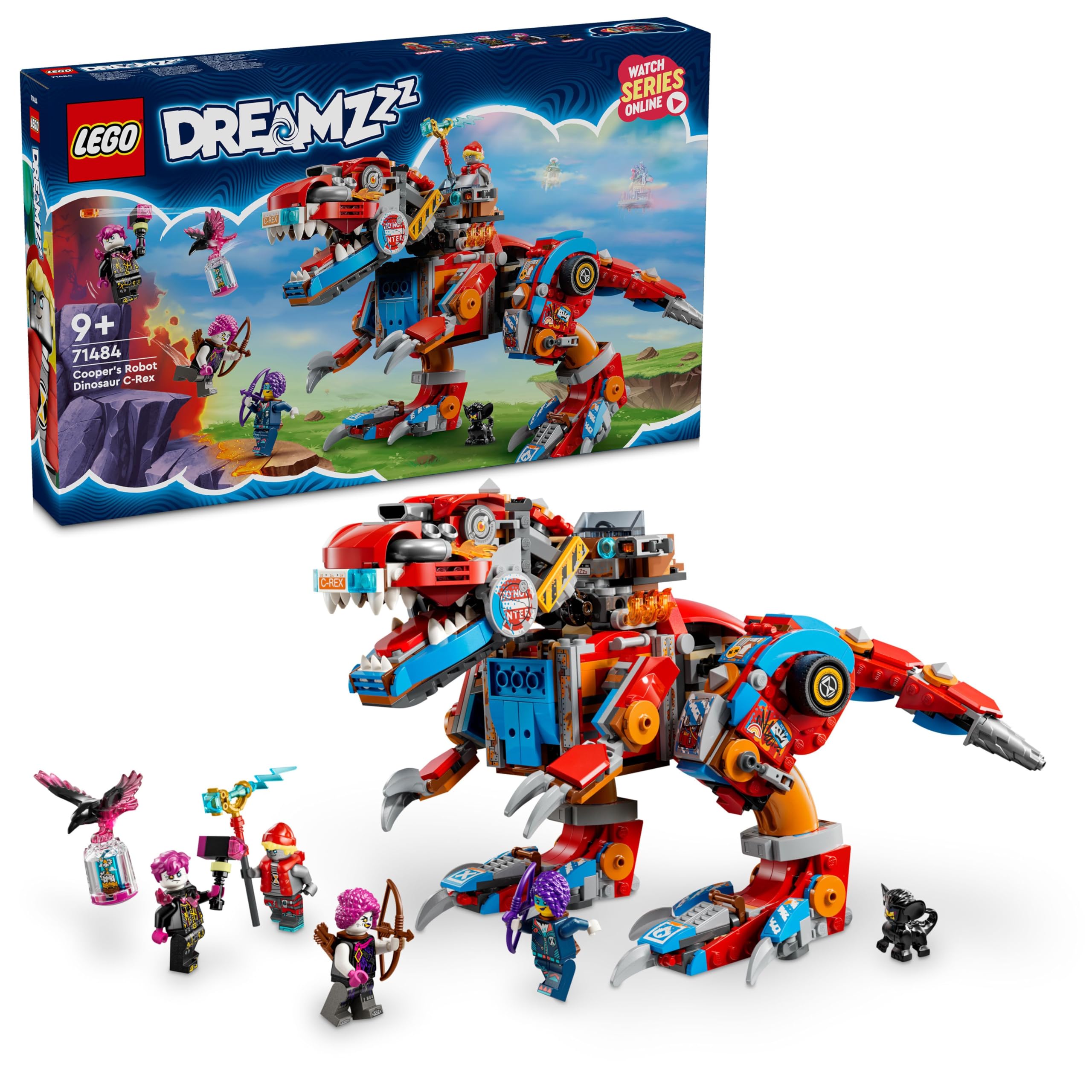 レゴ(LEGO) ドリームズ クーパーのロボット C-レックス おもちゃ 玩具 プレゼント 誕生日 ブロック クリスマス 男の子 女の子 子供 9歳 10歳 11歳 小学生 ごっこ遊び おままごと 7