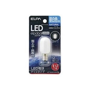 （まとめ）朝日電器 ELPA 電球形LEDランプ ナツメ型LDT1N-G-E12-G100 8セット