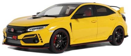 OttOmobile 1/18 ホンダ シビック タイプR (FK8) ユーロスペック 2020 (イエロー) 限定生産品【OTM1111】 ミニカー OTM1111 ホンダ シビック タイプR イエ