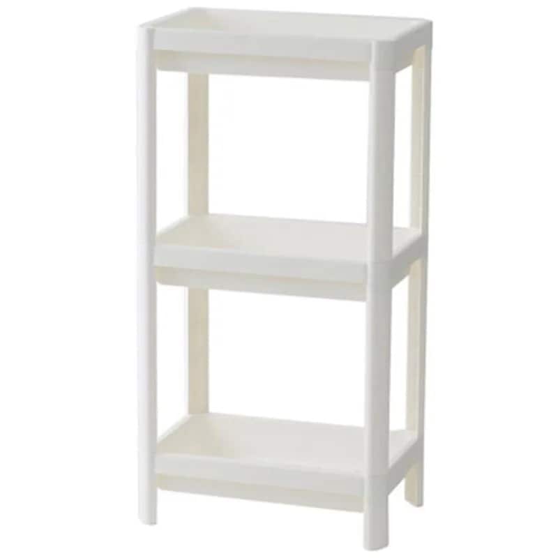 バスルーム収納ラック3層キッチンナローキャビネットリビングルームギャップシェルフ 5,410円