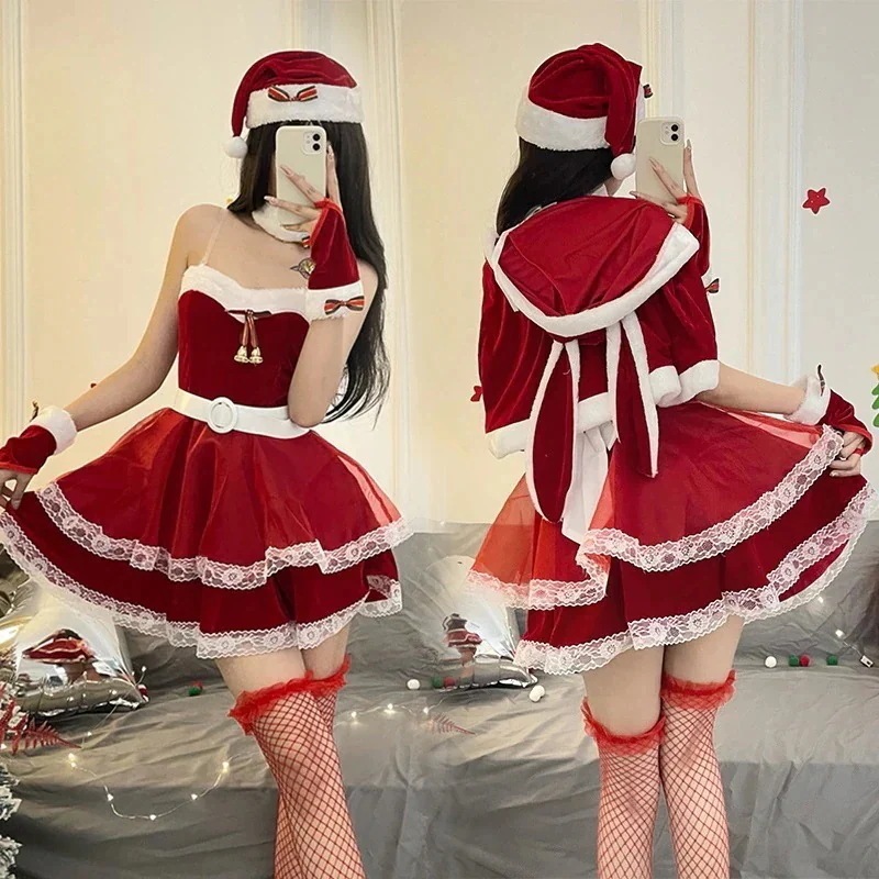 子鹿 サンタ パーティー 服 衣装クリスマス 女性 服 デート 25大人気急速発送無料