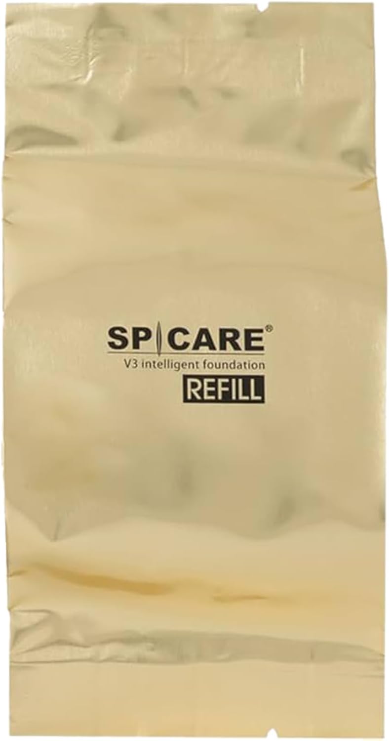 詰替用　SPICARE【正規品】V3 intelligent foundation V3 インテリジェント ファンデーション SPF50 PA++++ 15g 本体 パフ付き サロン専売品