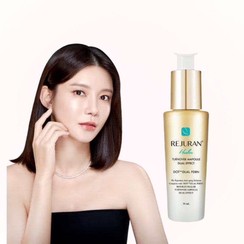 【正規品】ヒーラー ターンオーバーアンプル デュアルエフェクト 30ml 韓国スキンケア 肌キメケア ターンオーバー 潤い補給 ダブル効果 角質ケア 明るい印象 敏感肌OK エイジングケア 透明感