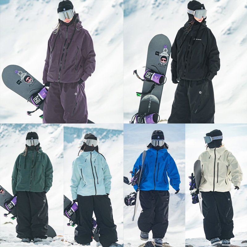 9COLOR スノーボードウェア 2025 2026 上下セット レディース メンズ ジャケット アウター パンツ セットアップ