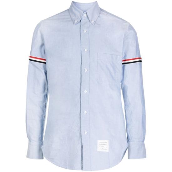 THOM BROWNE Men Shirts MWL150E F0313 480 BLUE
