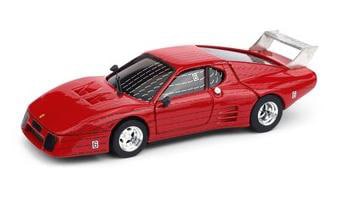 ブルム 1/43 フェラーリ512BB LM ロッソコルサ 風洞実験モデル【R210B】 ミニカー ブルム R210B フェラーリ512BB LM フウドウジッケンモデル
