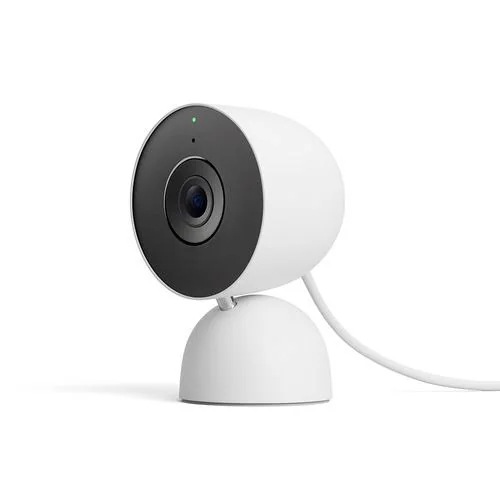 Google GA09973-JP セキュリティカメラ Google Nest Cam Indoor Snoｗ